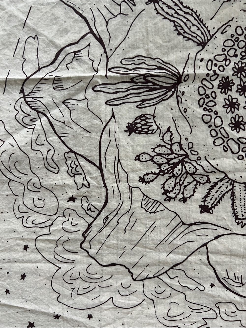 Hemlock 068 Desert Bandana - Picture 2 of 4
